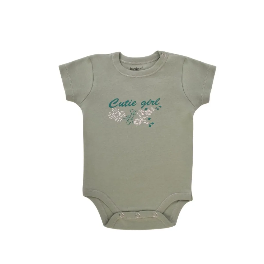 Junior Cutie Girl Short Sleeve Bodysuit (18-24)  2.webp