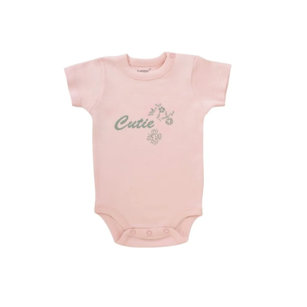 Junior Cutie Girl Short Sleeve Bodysuit (18-24)   1.webp