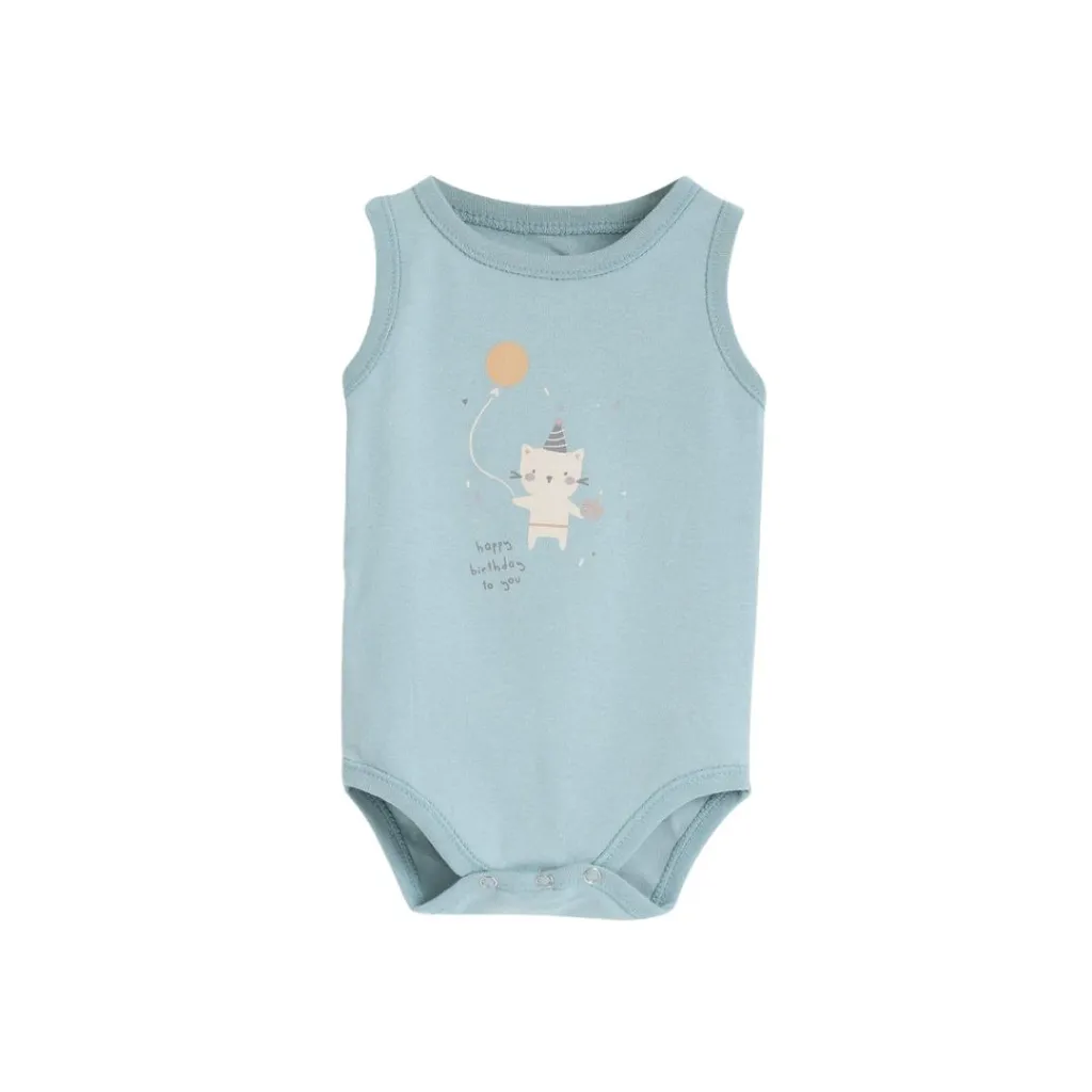 junior happy birth day body suit set sleeveless 3pcs 3.webp