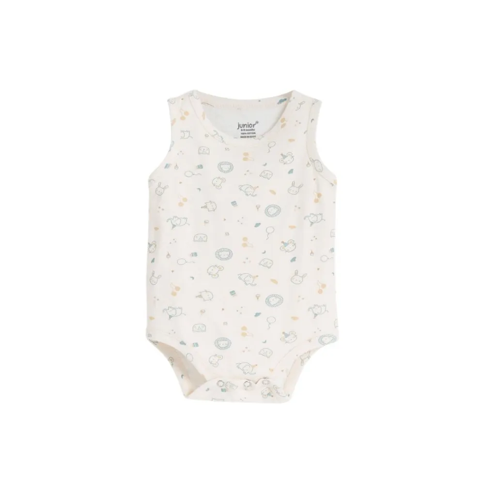 junior happy birth day body suit set sleeveless 3pcs 2.webp