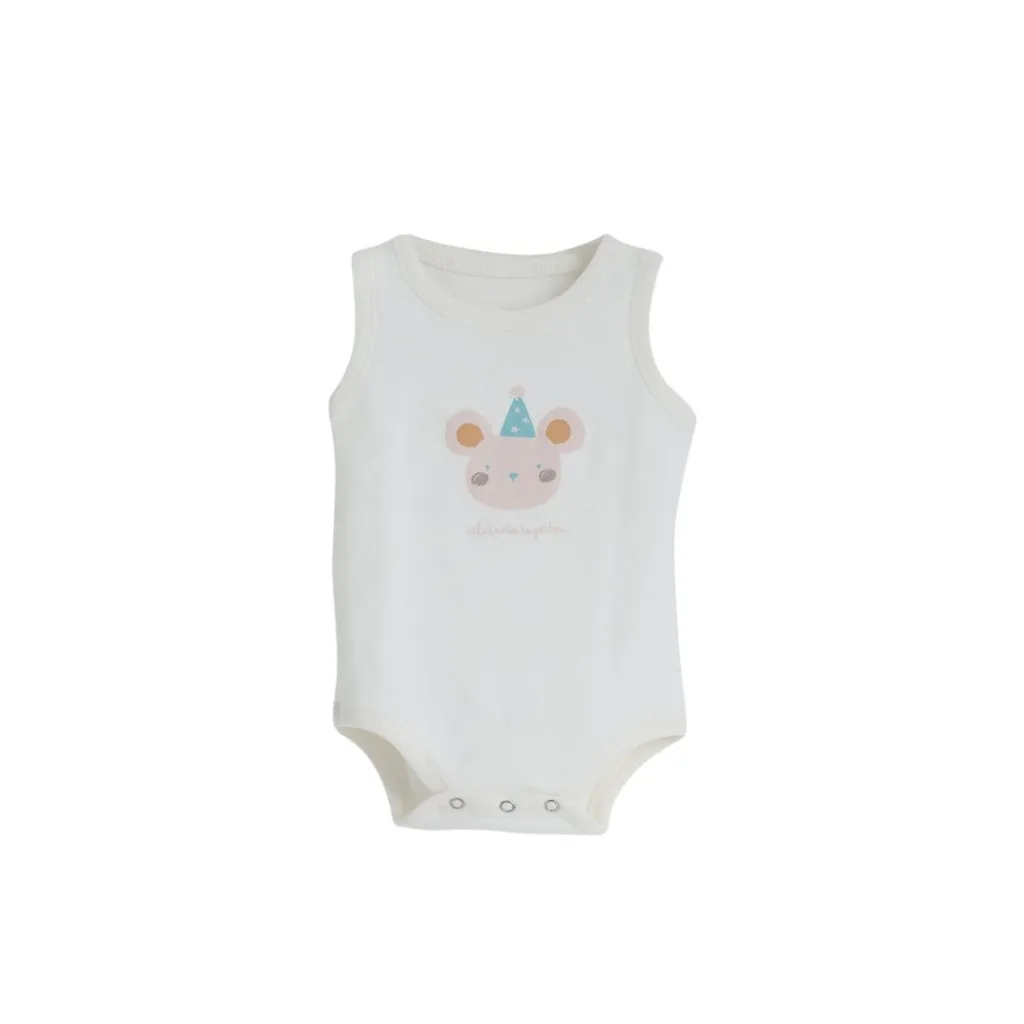 junior happy birth day body suit set sleeveless 3pcs 1.webp