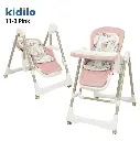 kidilo swing high chair  pink.webp