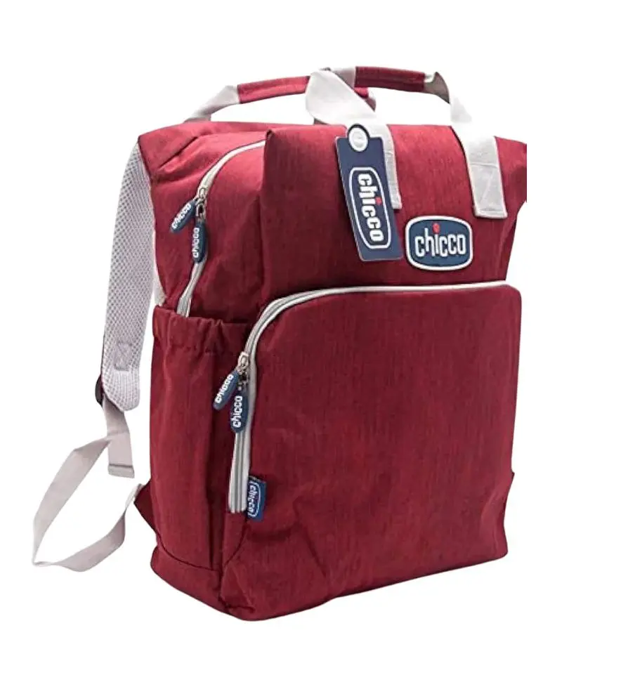 chicco back bag  red.webp