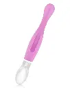 Bubbles Silicone Spoon for Kids from 4 Months pink.webp