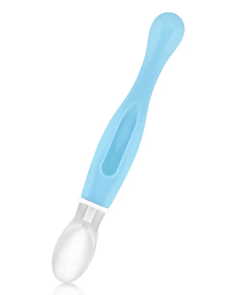 Bubbles Silicone Spoon for Kids from 4 Months blue.webp