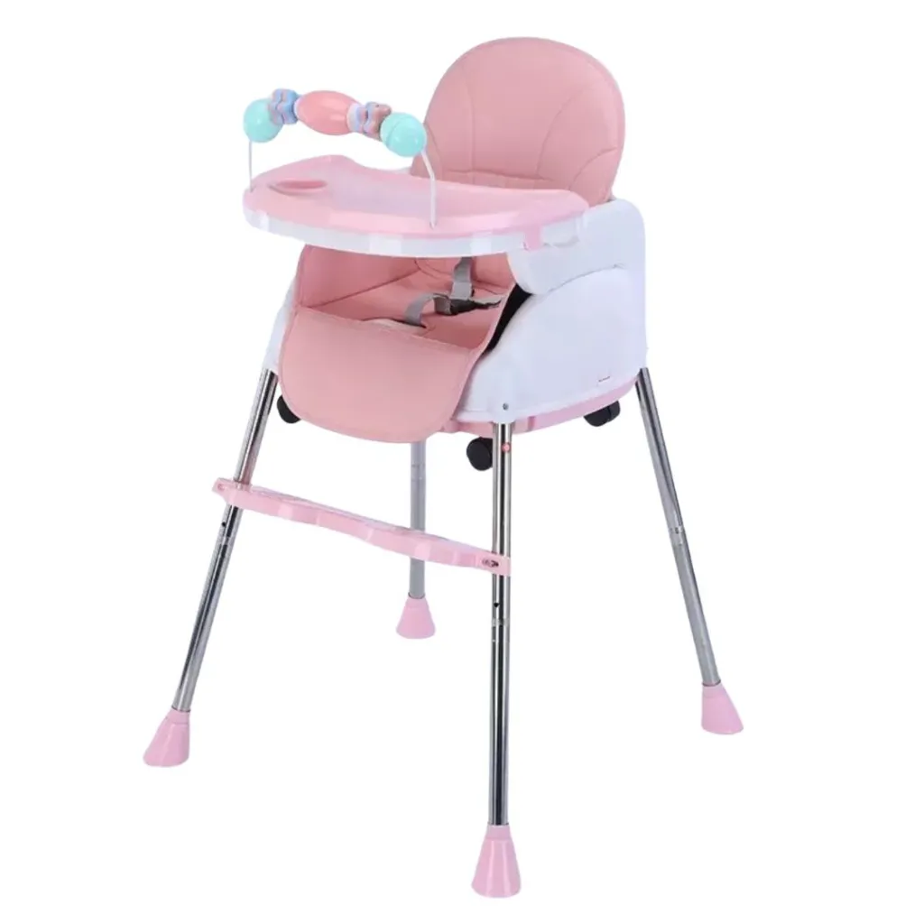Economic baby feeding chair c006 pink.webp