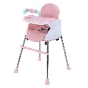 Economic baby feeding chair c006 pink.webp