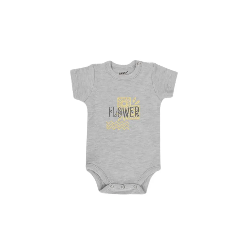 Junior Flower Short Sleeve Bodysuit 3.webp
