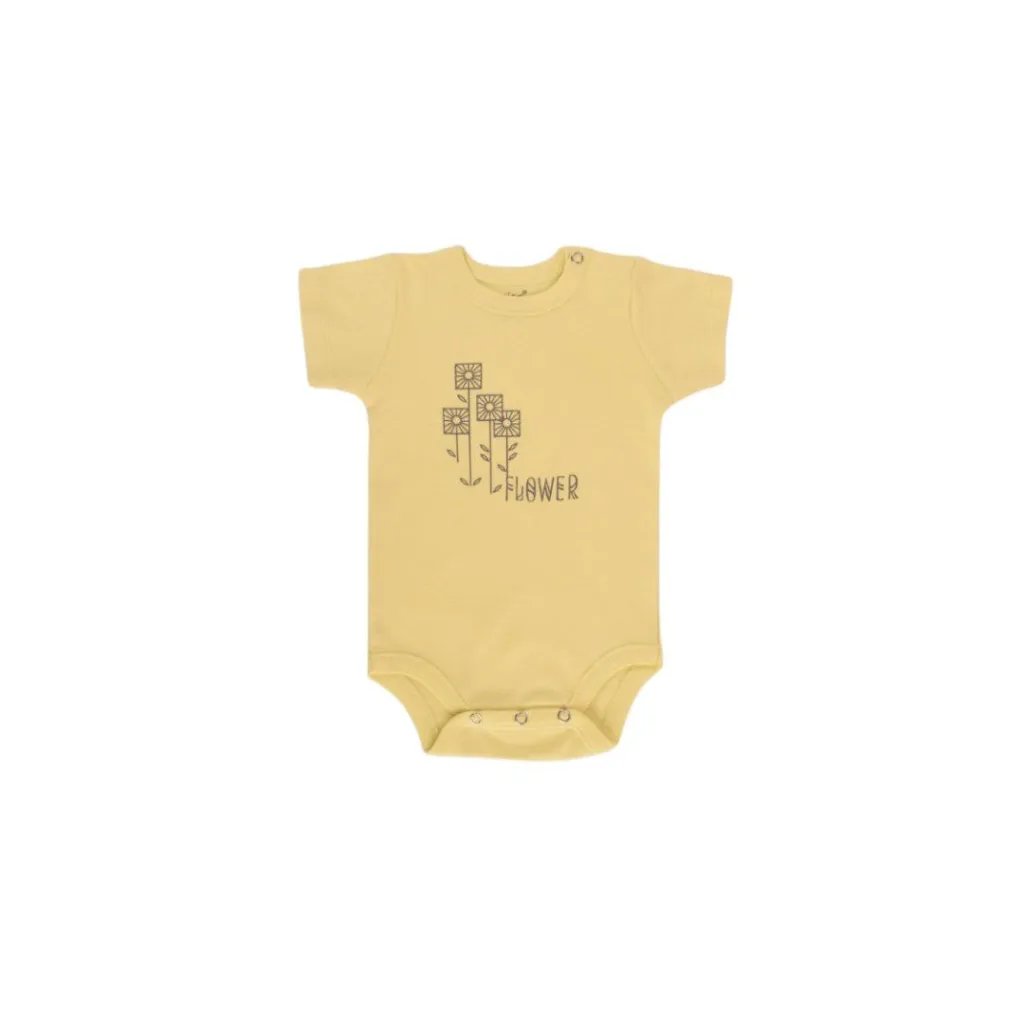 Junior Flower Short Sleeve Bodysuit 1.webp