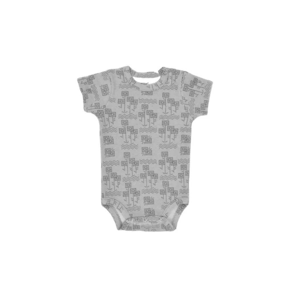 Junior Flower Short Sleeve Bodysuit 2.webp