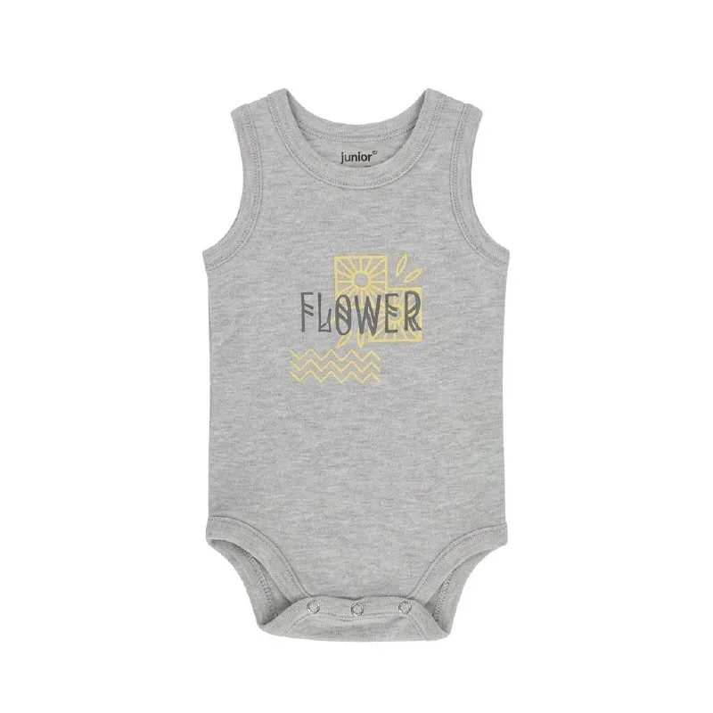 Junior Flower Sleeveless Bodysuit 1.webp