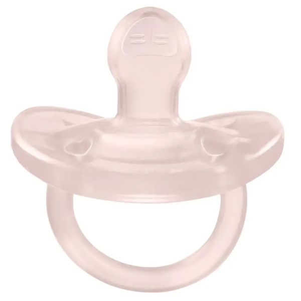 Chicco soft soother (0_6 pink )