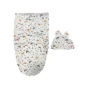 Petit bebe baby swaddle with cap umbrella.webp