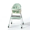 foldable baby feeding chair  green.webp