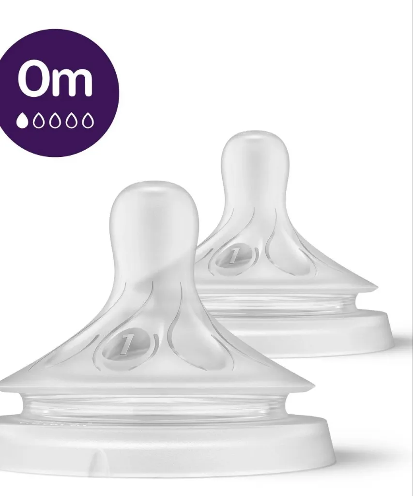 Philips  Avent Natural Response Nipple Flow 1 (0M) - 2 Pack  2.webp