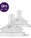 Philips  Avent Natural Response Nipple Flow 1 (0M) - 2 Pack  2.webp