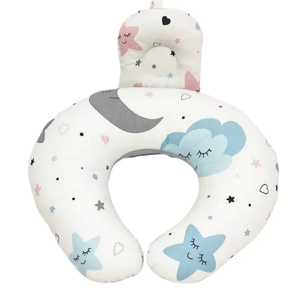 Art feeding pillow clouds with stars.webp