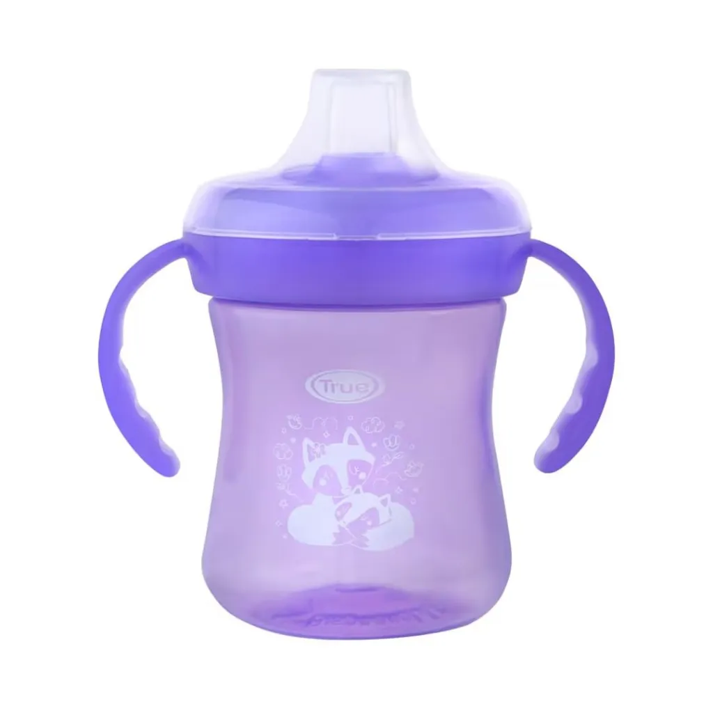 true silicone spout cup 180ml purple 2.webp
