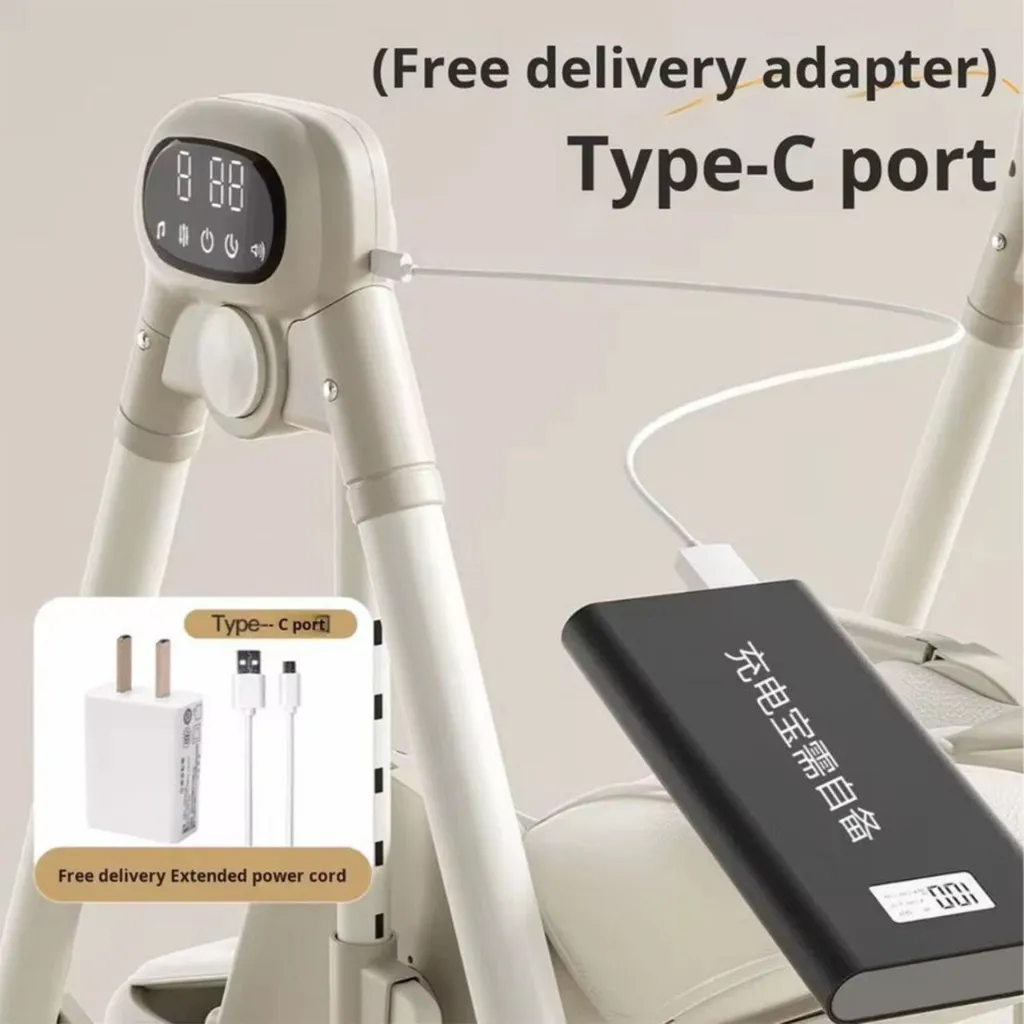 Umbrella electric swing feeding chair.webp