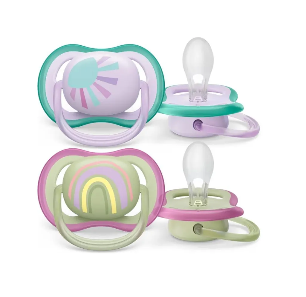 Philips Avent Pacifier ultra  Air 0-6m- 2Pack (girl) 2.webp