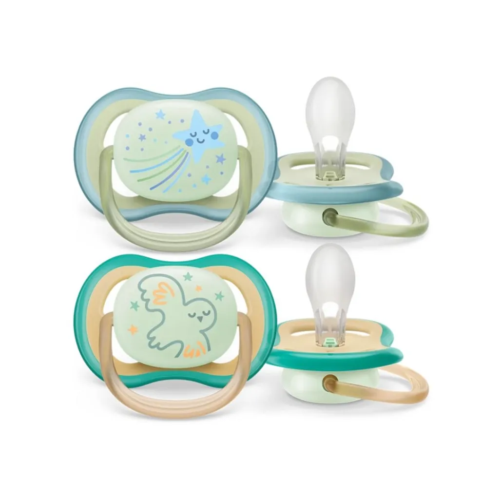 Philips Avent Pacifier Air Night time  0-6m- 2Pack  3.webp