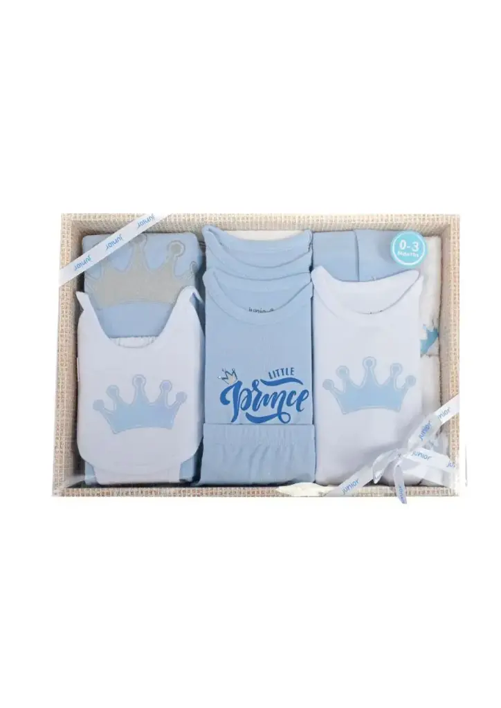 [4-1041] junior baby gift box prince 10pc
