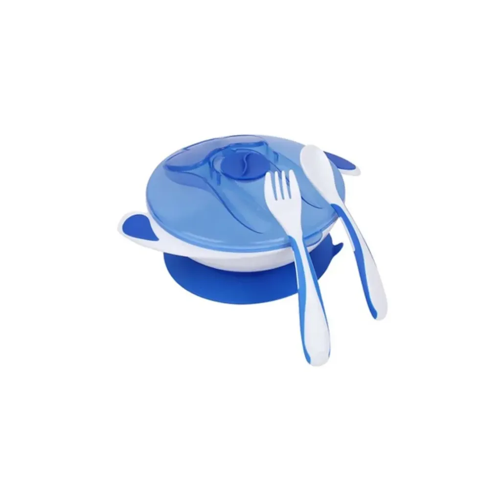 [2022040] Feeding Bowl With Spoon & Suction Ring