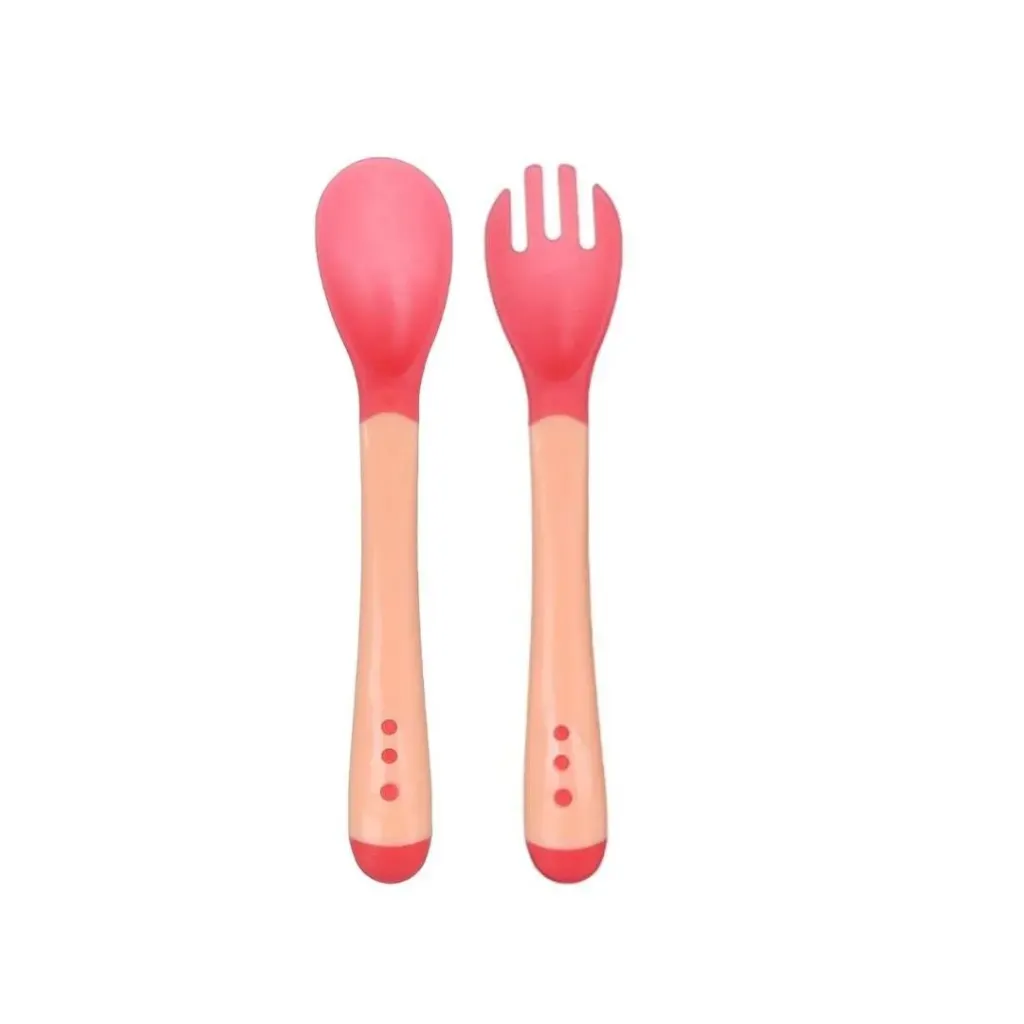Safari Color changing fork & spoon