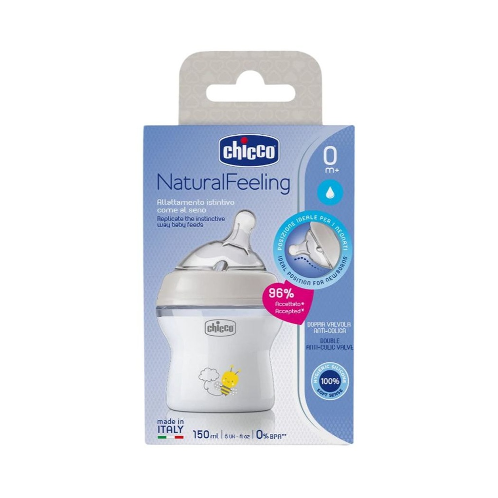 [8058664153657] Chicco natural feeling bottle 150ml 