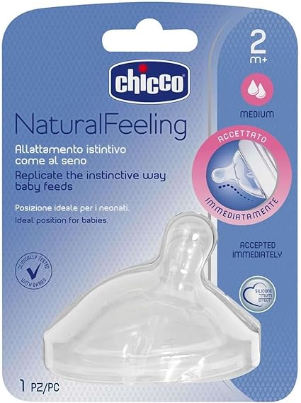 [8058664008209] Chicco natural feeling nipple(1pc_2m+)