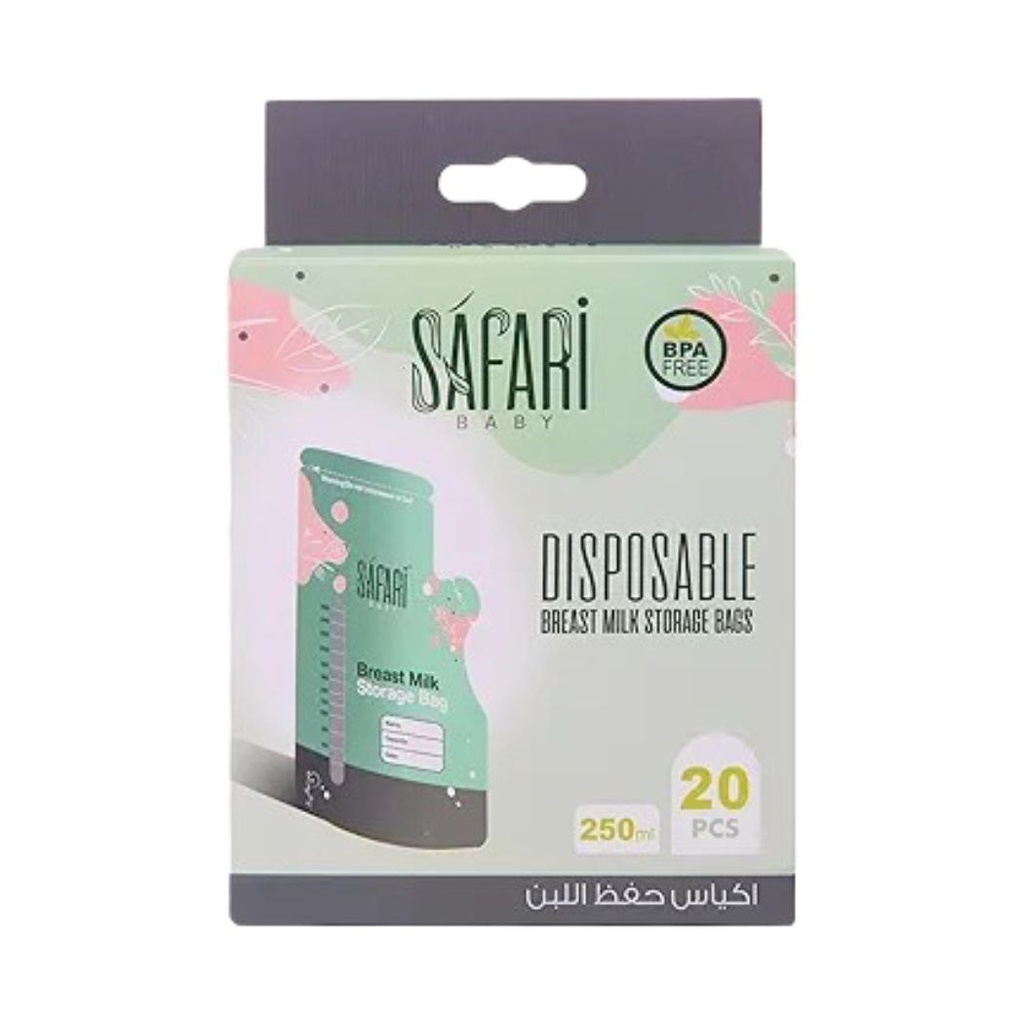[S565] Safari milk bags 250ml 20pc