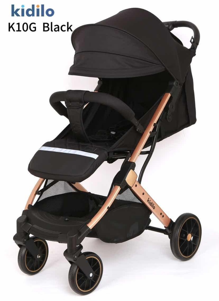 [k10G-blk] kidilo baby stroller k10G (Black)