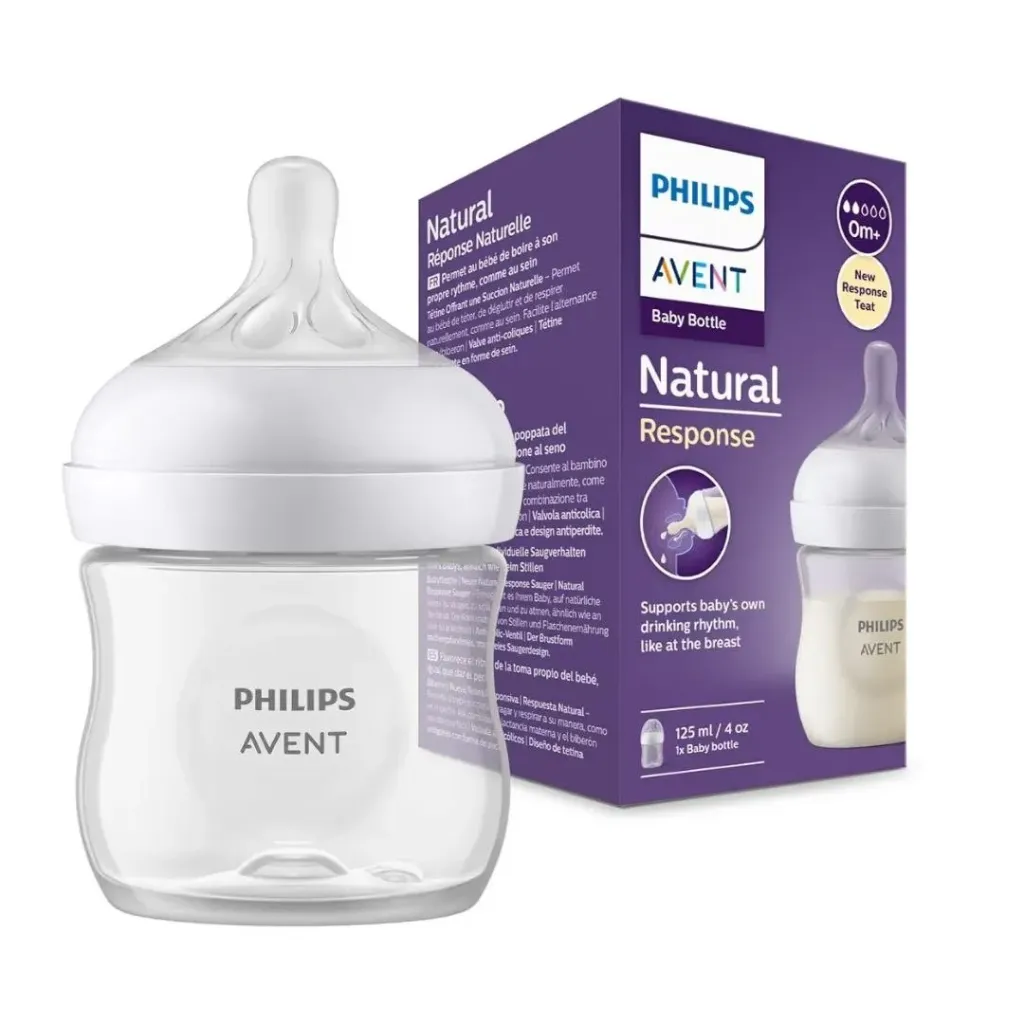 [SCY900/01] Avent Natural Bottle Response (0M+)125ml- 1 Pack