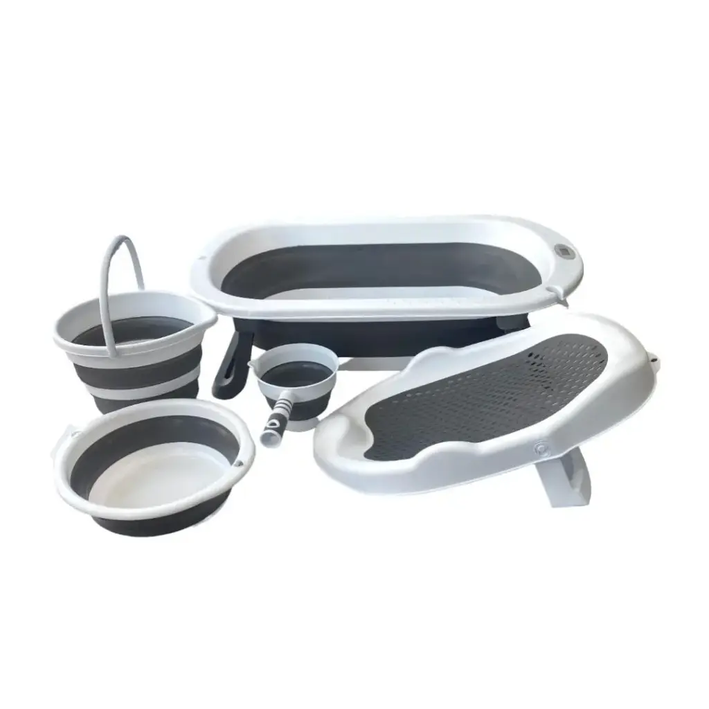 poppy papa bathtub set 5in1
