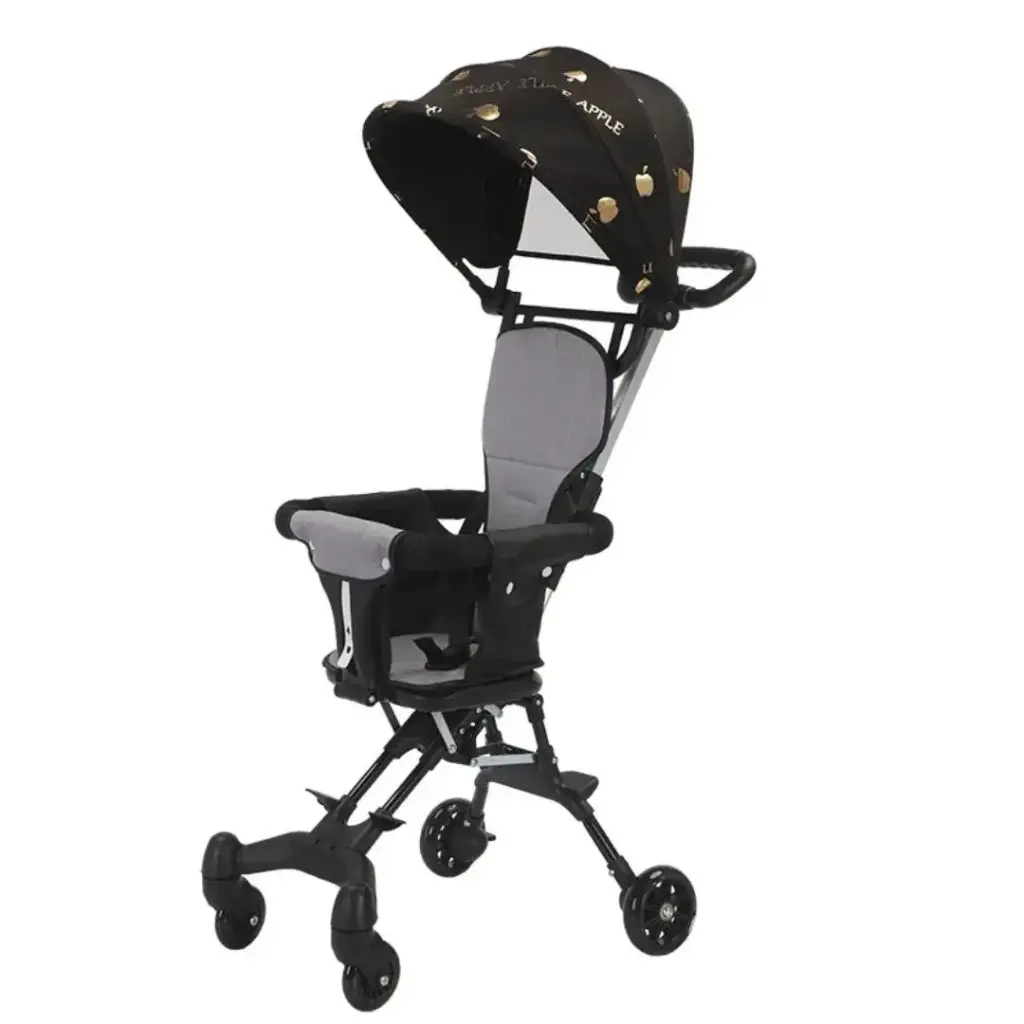 [318] light Baby Stroller 318 (Black)