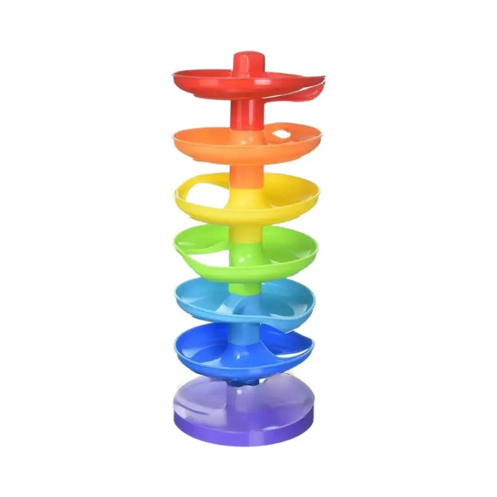 Ring toy kids slide