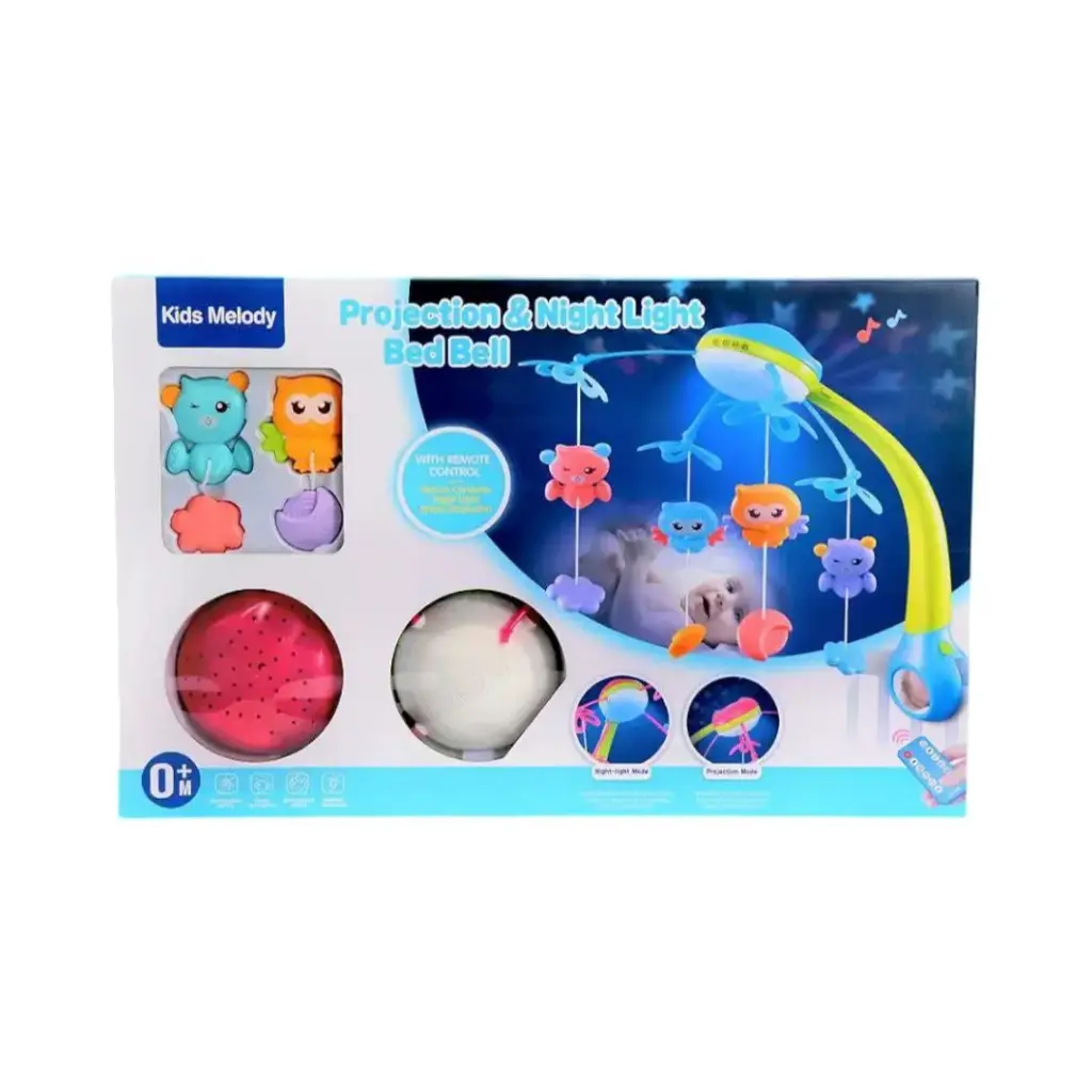 projection &night light bed bell