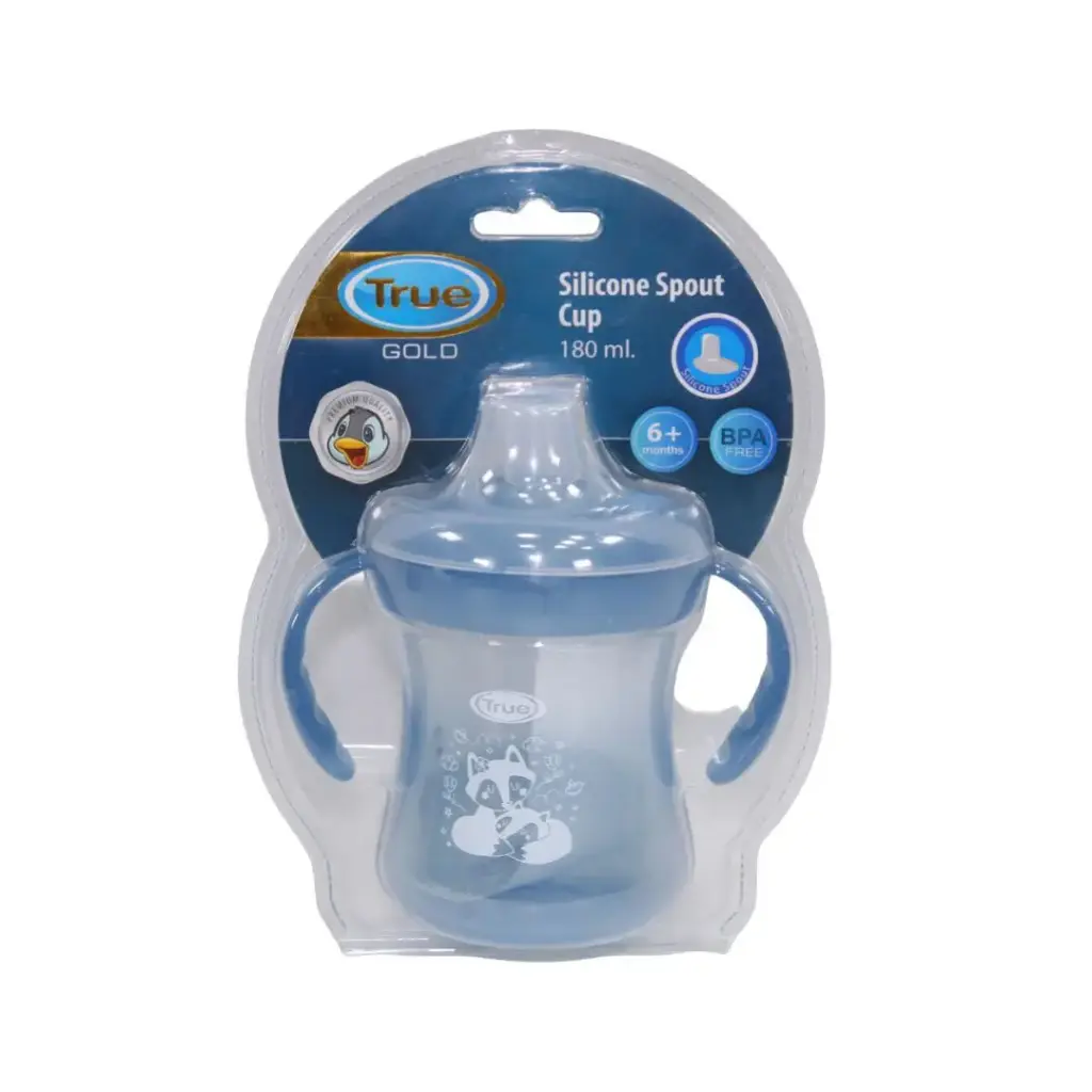 true silicone spout cup 180ml