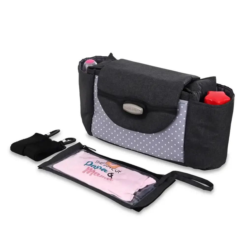 petit bebe stroller organizer (dotted)
