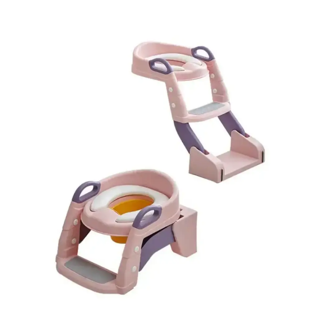 [BC_301 pink] Potty training stairs 3*1 (بينك)