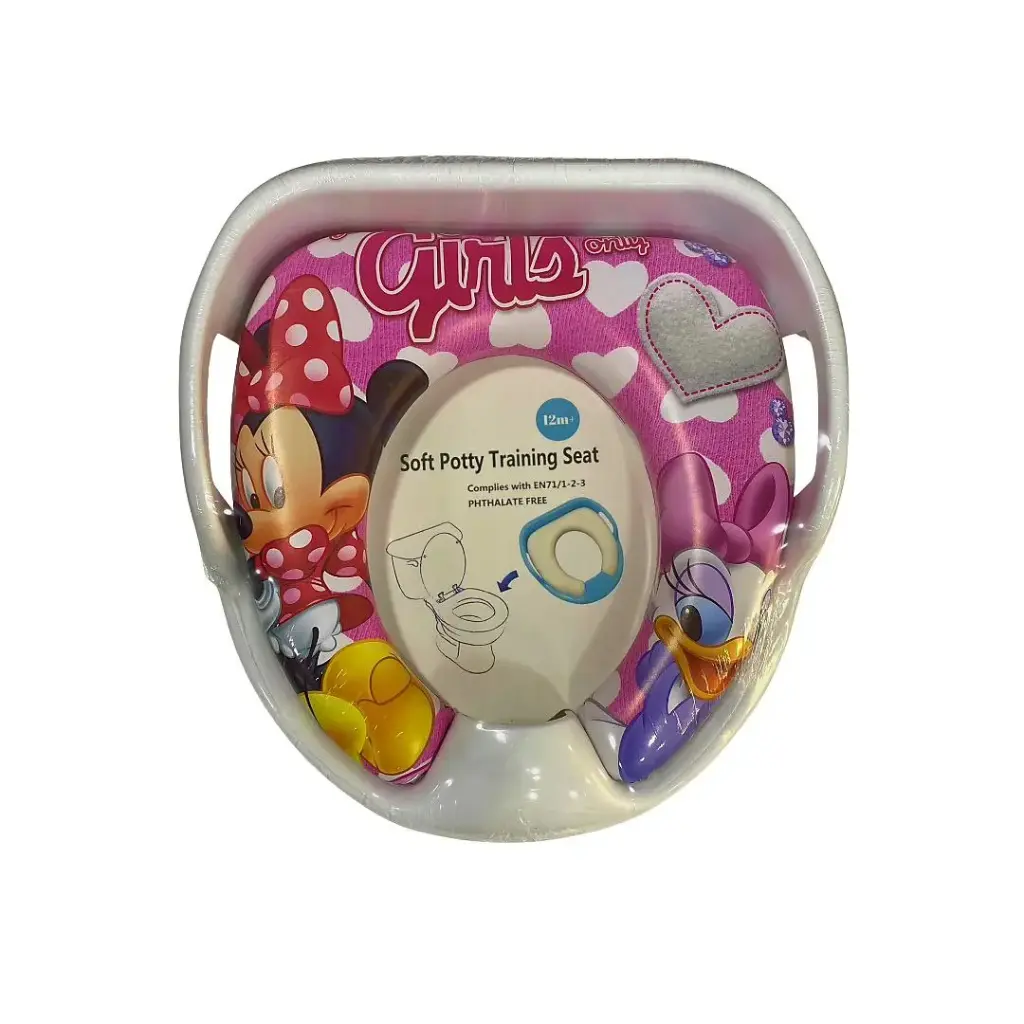 Soft toilet baby potty