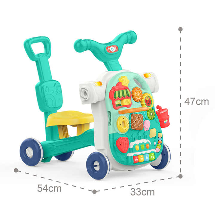 [HE0812-pink] Hunger Baby Walker 5 in1 (Pink)