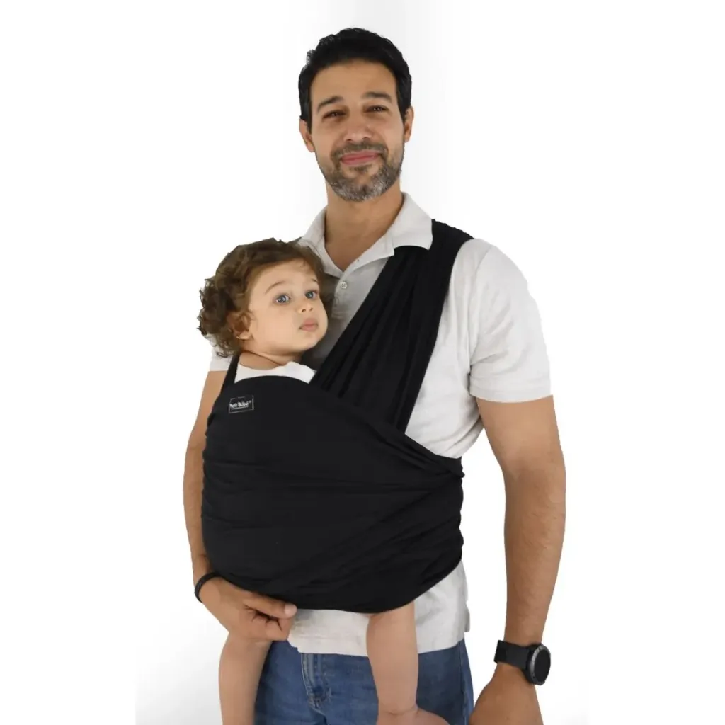 [100311202] petit bebe VEA baby wrap (black&blue)
