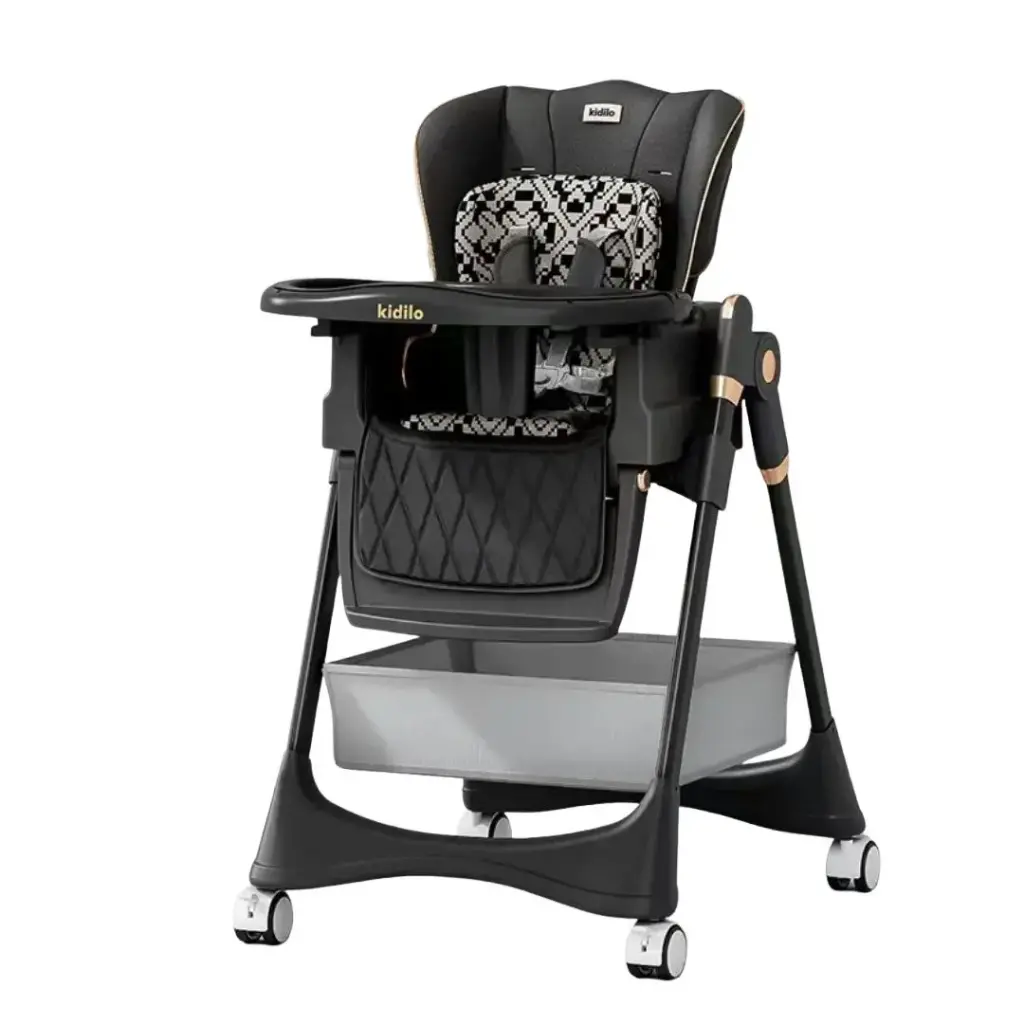 Kidilo 2-in-1 baby feeding chair Swing