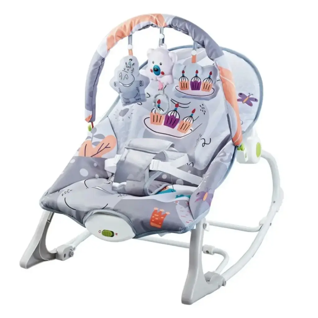 Umbrella automatic baby rocker (Gray)