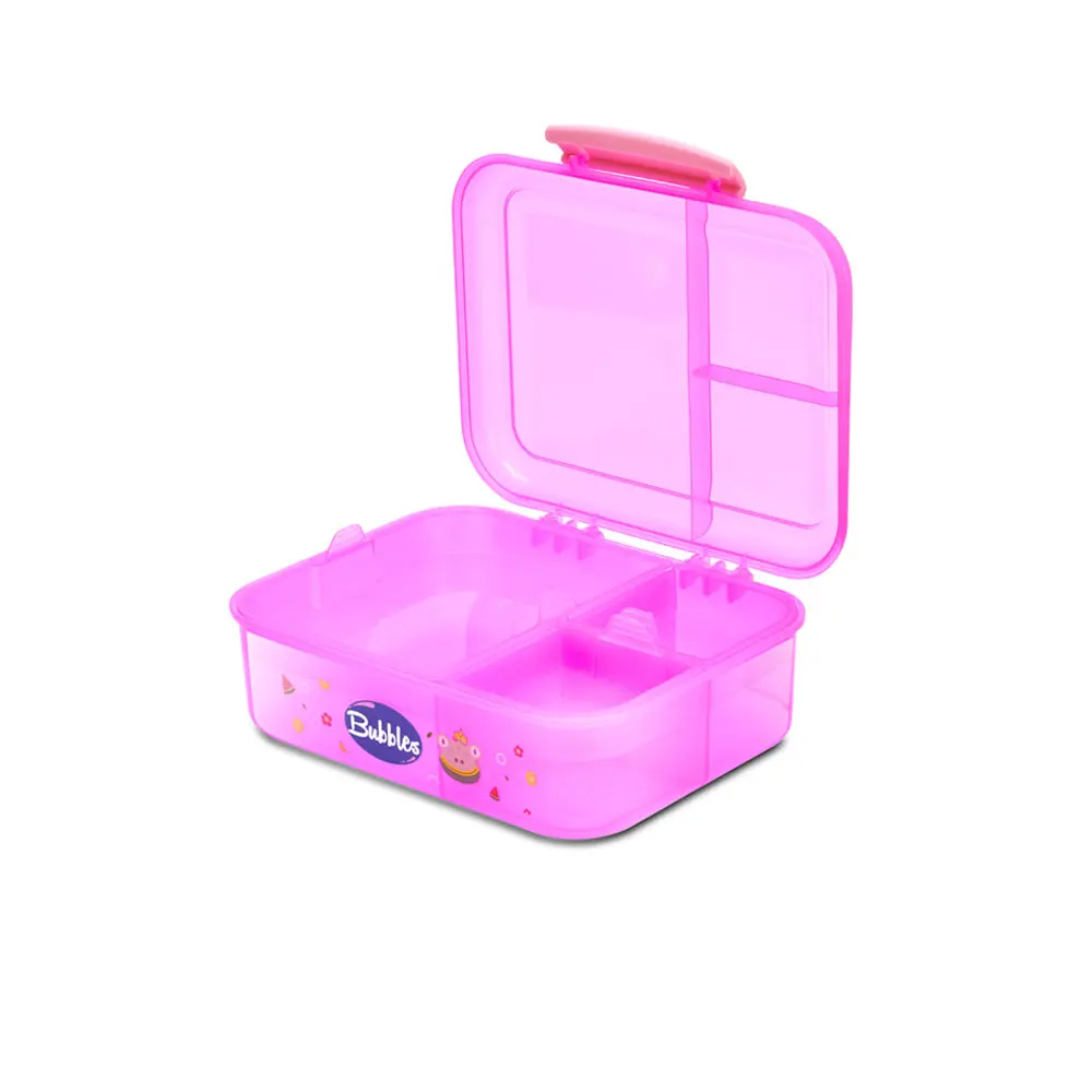 Bubbles super hero lunch box (بينك)