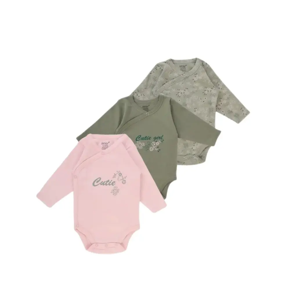 [6305-07] junior cutie girl kimono set long sleev(3-6)                        