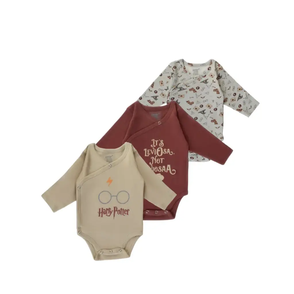 [6305-11] junior harry potter kimono set long sleev(0-3)                         