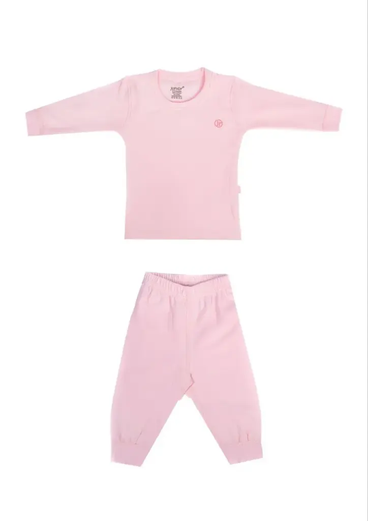 [4751-04] junior baby pink thermal set (6-9)   