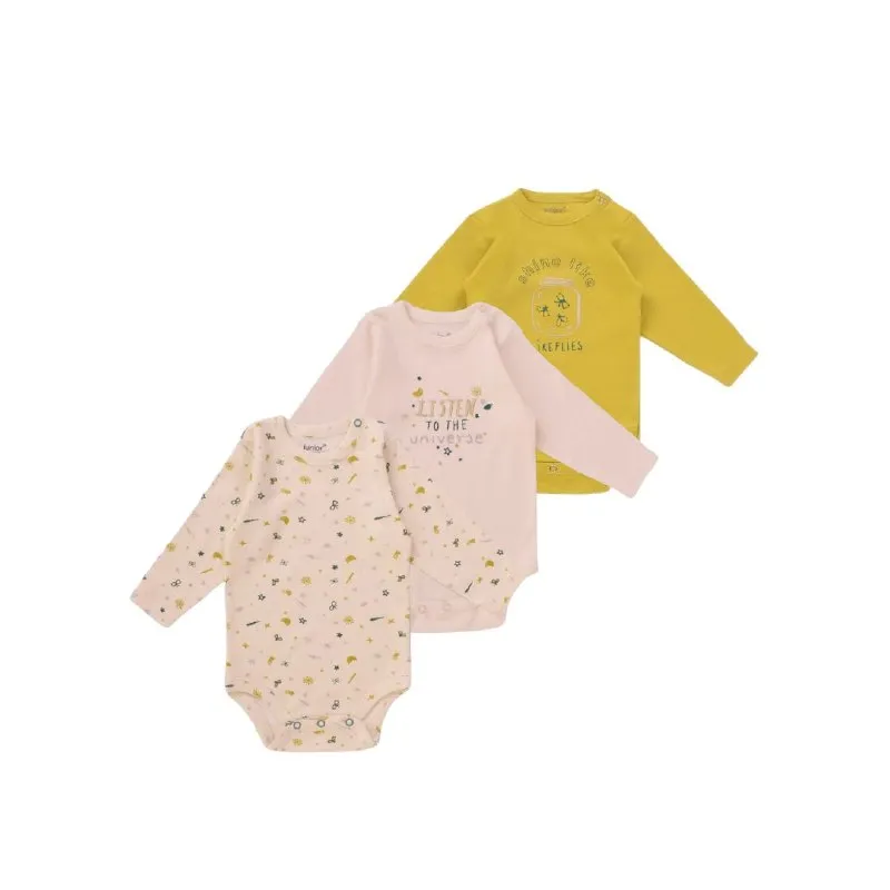 [6213-69] junior shine like fireflies body suit set long sleeves (12-18) 
